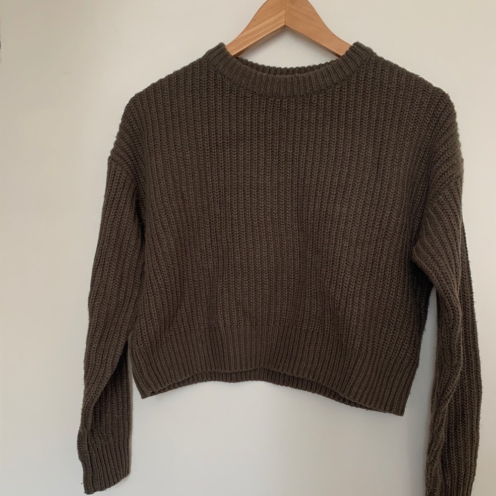 Oak + Fort Cropped Sweater